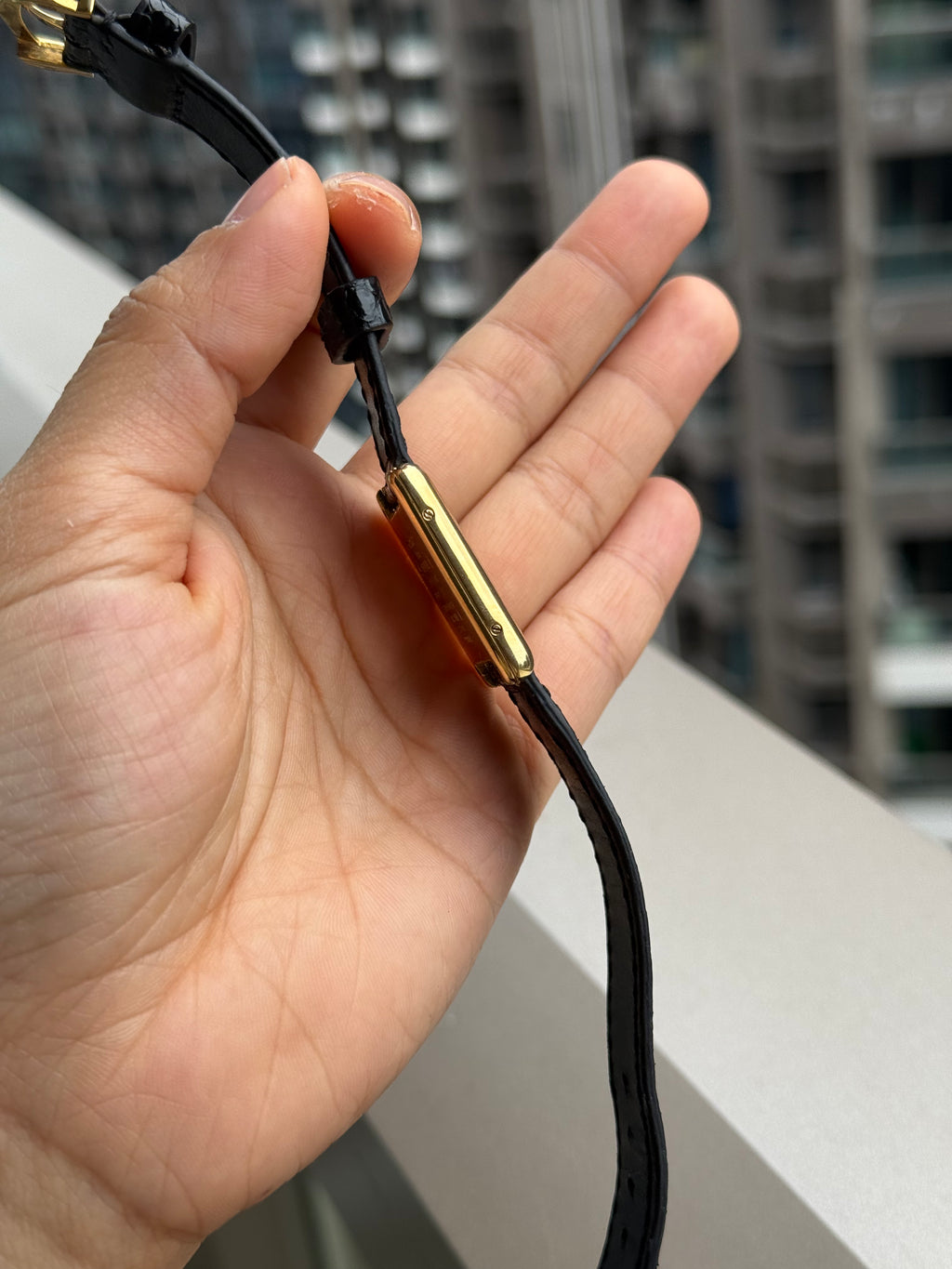 Cartier Vintage Tank Must Vermeil Gold Plated Silver  / White Dial